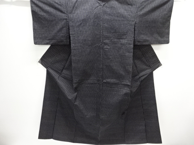 JAPANESE KIMONO / ANTIQUE TAISHO ROMANTIC TACHIUMI PATTERN WOVEN TSUMU
